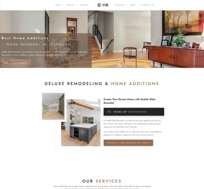 Seattle Style Remodel website preview