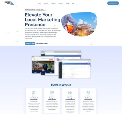 Platinum Pixel website preview